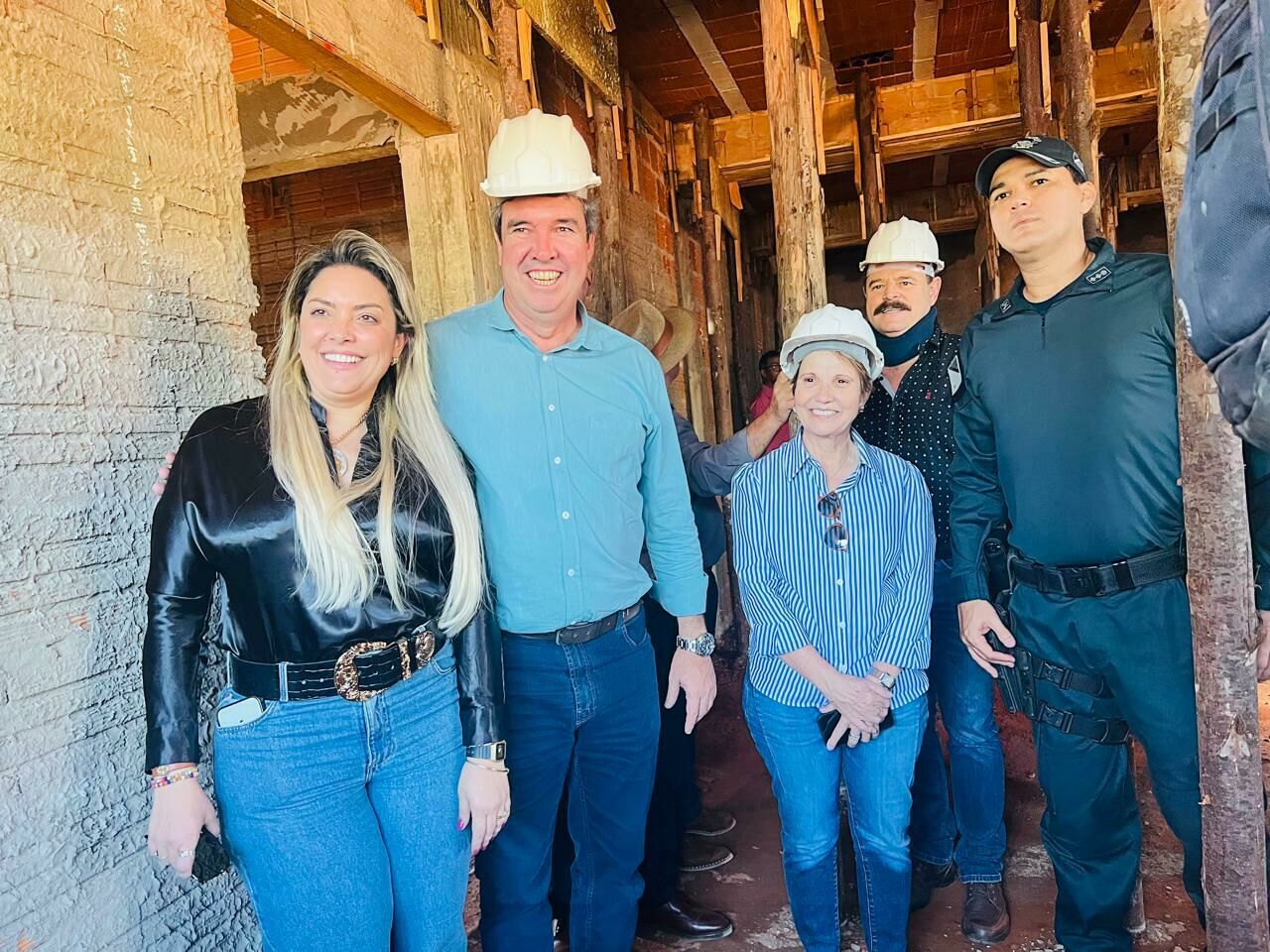 Imagem de compartilhamento para o artigo Vereadora Alline Tontini contribuiu para construção do novo quartel da PM em Chapadão do Sul da MS Todo dia